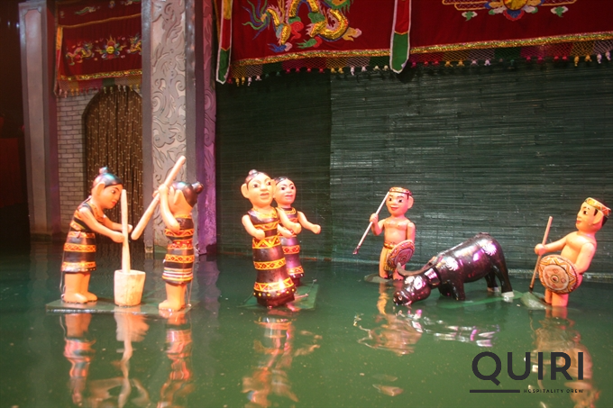 A Water Puppet Show