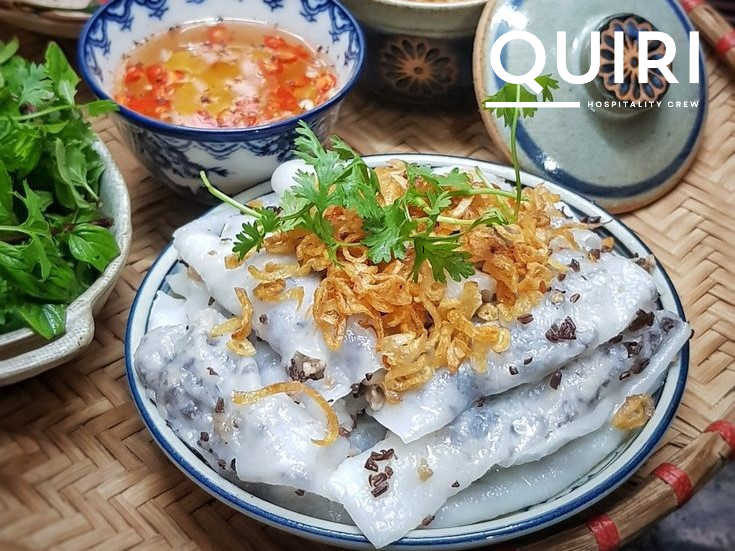 Second Vietnamese dishes: Bánh Cuốn