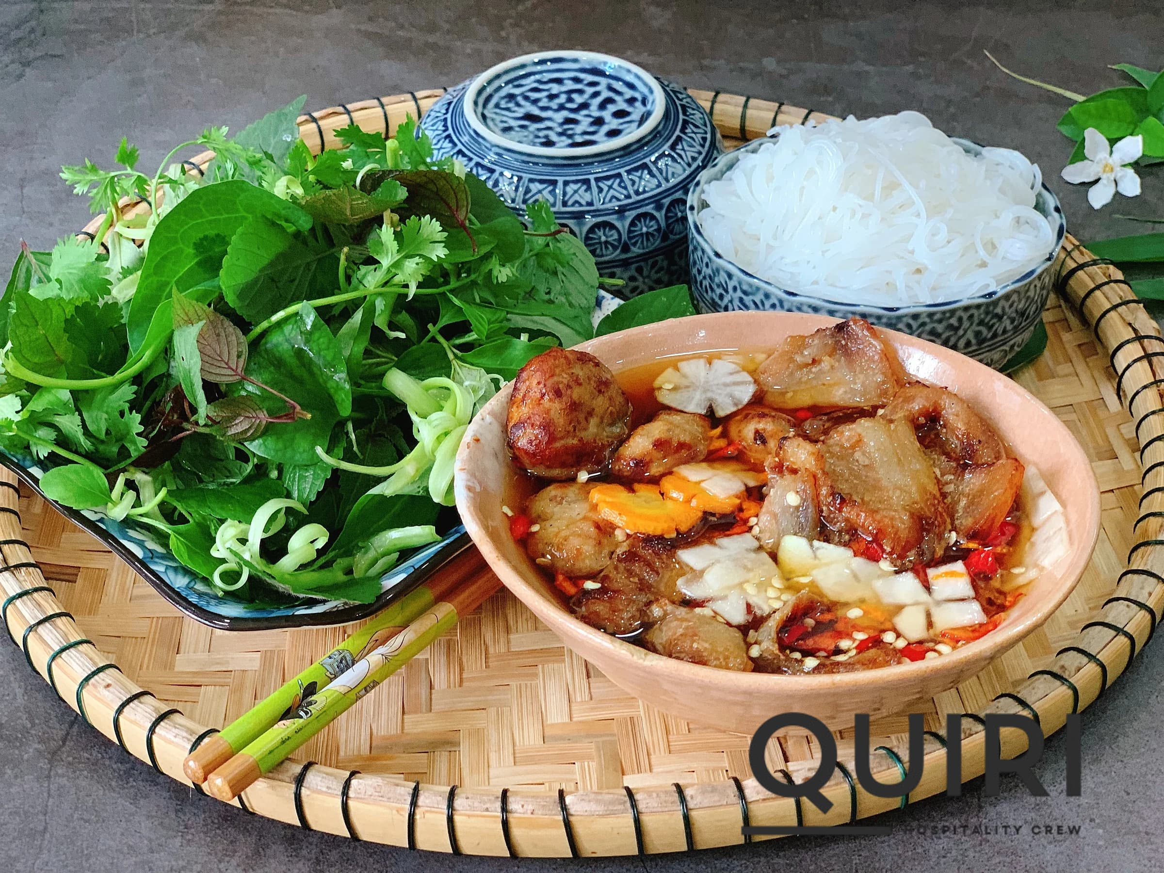 First Vietnamese dishes: Bún Chả