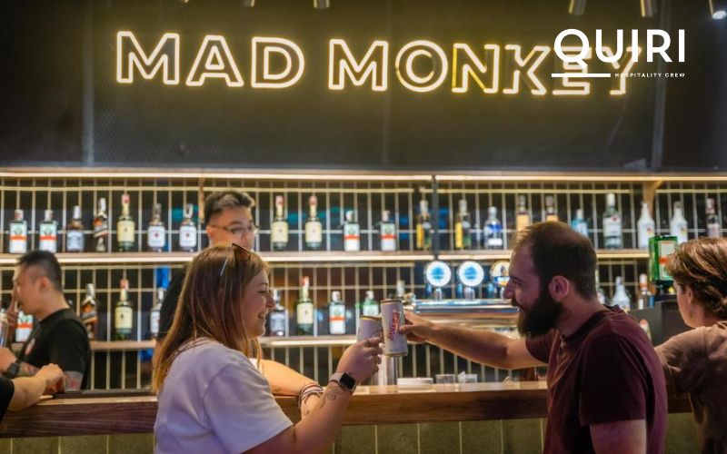 Mad Monkey Hanoi is a vietnam backpackers hostel hanoi with lively nightlife.