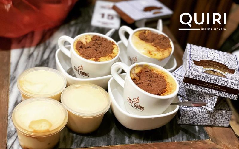 Café Giang Hanoi is where the famous egg coffee began.
