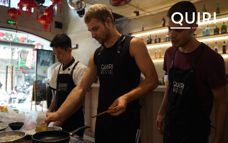 Hanoi rain pairs perfectly with learning local cooking and culture.