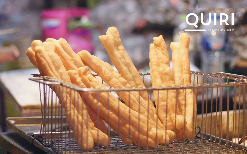 Simple yet irresistible dough sticks that locals enjoy every single morning.