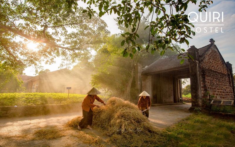 A serene countryside hideout among classic places to visit near Hanoi.