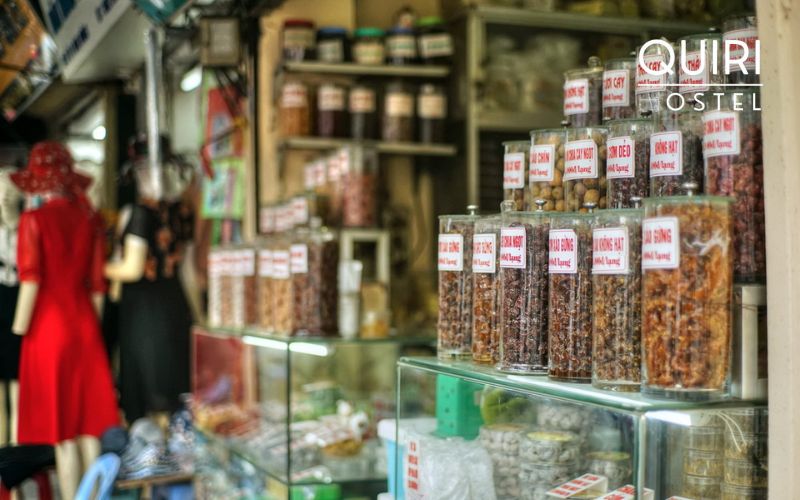 Snacks and sweets make this street popular among curious visitors.