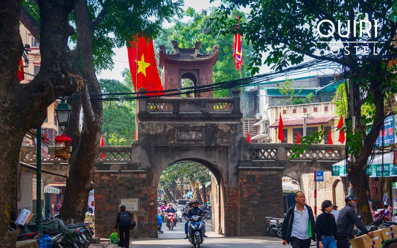 This ancient gate represents Hanoi’s early defensive history.