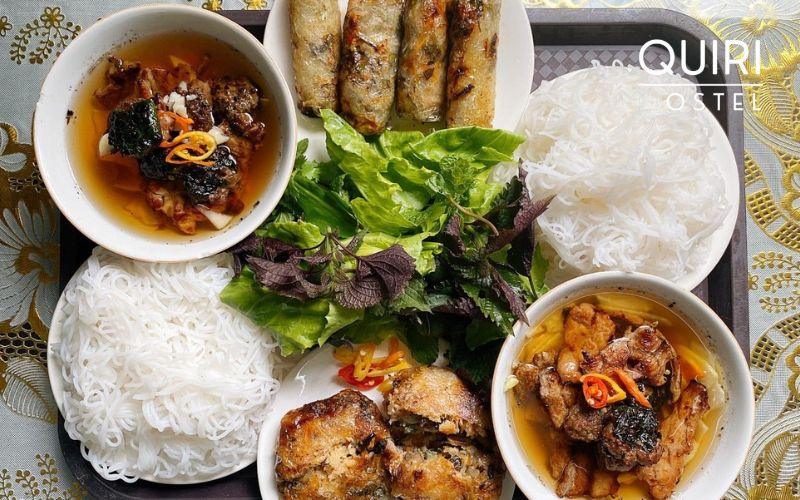 A flavorful combination of grilled pork and herbs enjoyed widely.