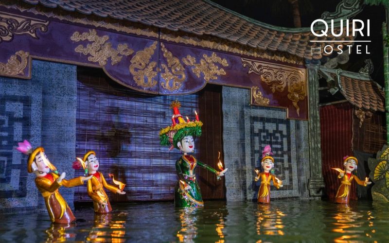 The Hanoi water puppet show awakens all your senses in harmony.