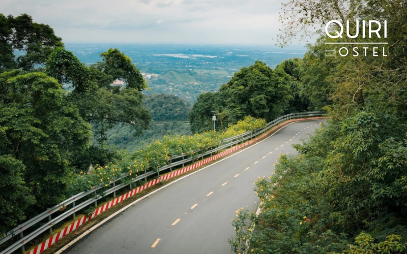 Forest trails in Ba Vi National Park offer calm escapes from Hanoi.
