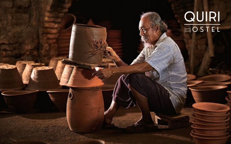 Local artisans demonstrate precise techniques that sustain this historic ceramics village.