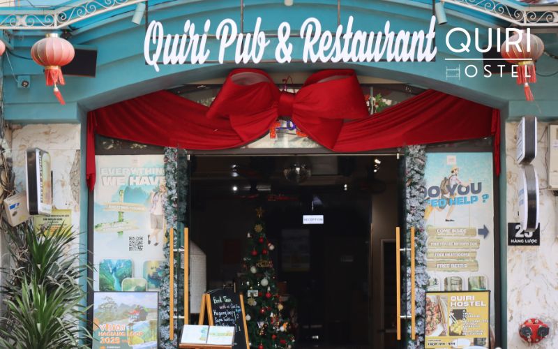Quiri Hostel defines where to stay at Christmas centrally