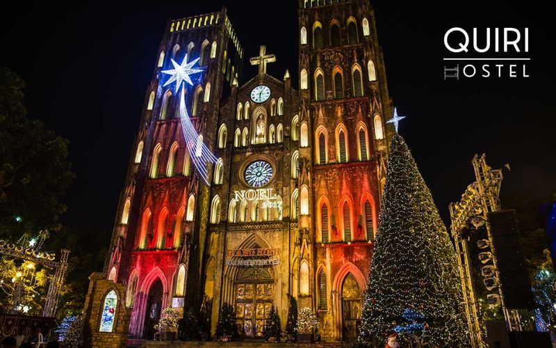 St. Joseph’s Cathedral anchors the spiritual side of Christmas in Hanoi