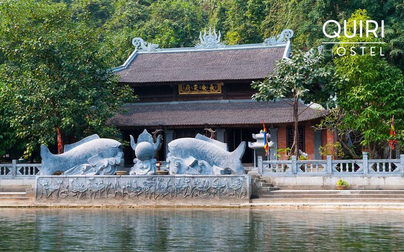 Visitors begin their spiritual path at this historically significant temple.