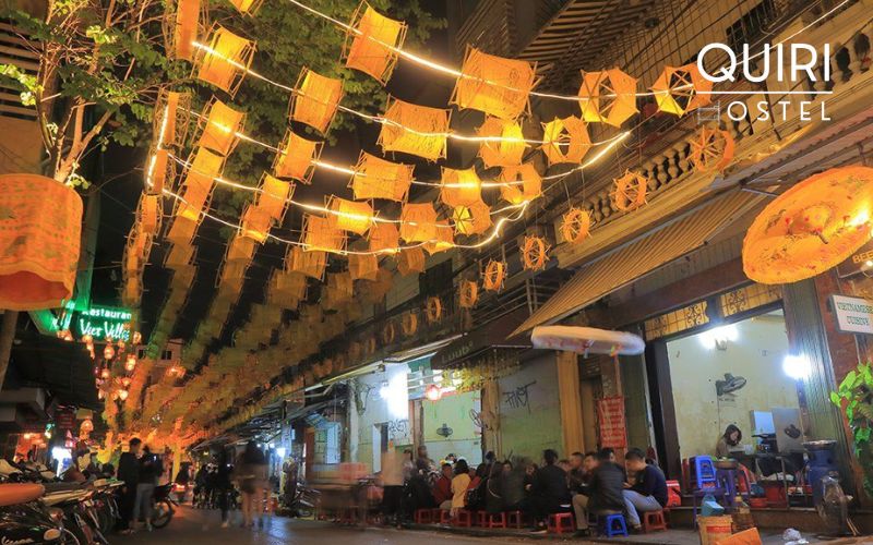 Hanoi Old Quarter packs endless nightlife vibes into tiny streets.