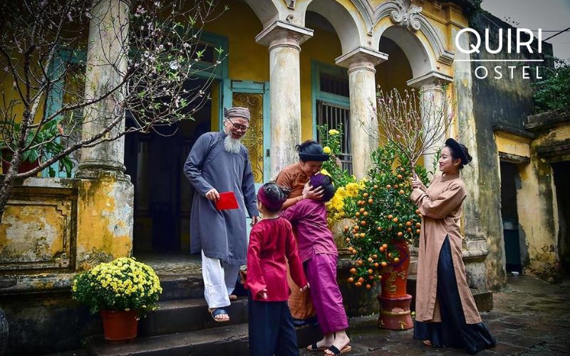 Vietnamese New Year beliefs emphasize auspicious beginnings and positive energy