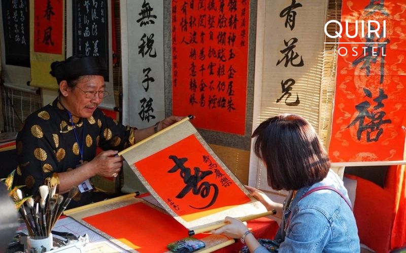 Hanoi Tet feels magical with calligraphy wishes and blessings.