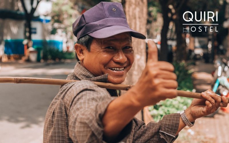 Pointing directly at someone with your finger is considered impolite in Vietnam etiquette.