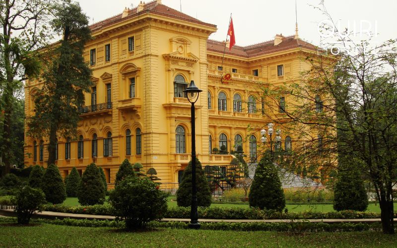 Presidential Palace Hanoi reveals Vietnam political transformation